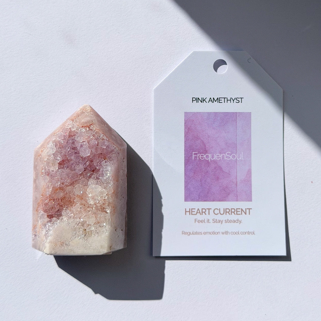 Pink Amethyst Point | 88g | 6x3.5cm