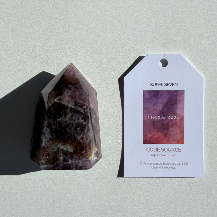 Super Seven | Polished Point | 134g  | Brazil