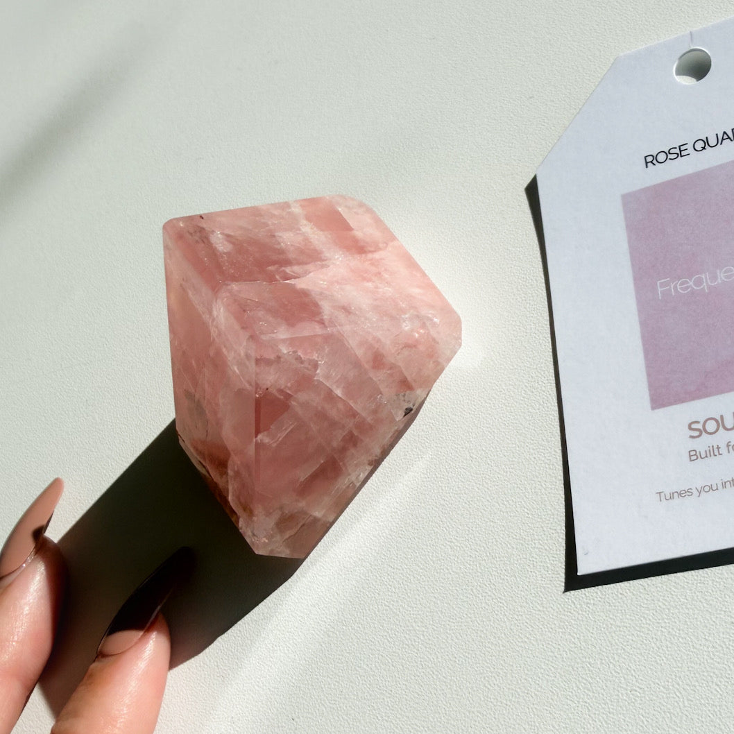 ROSE QUARTZ Freeform – 100g | Brazil
