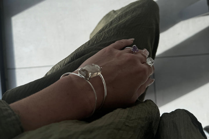 MINERAL CURRENT GROUND RULE Smokey Quartz Bracelet