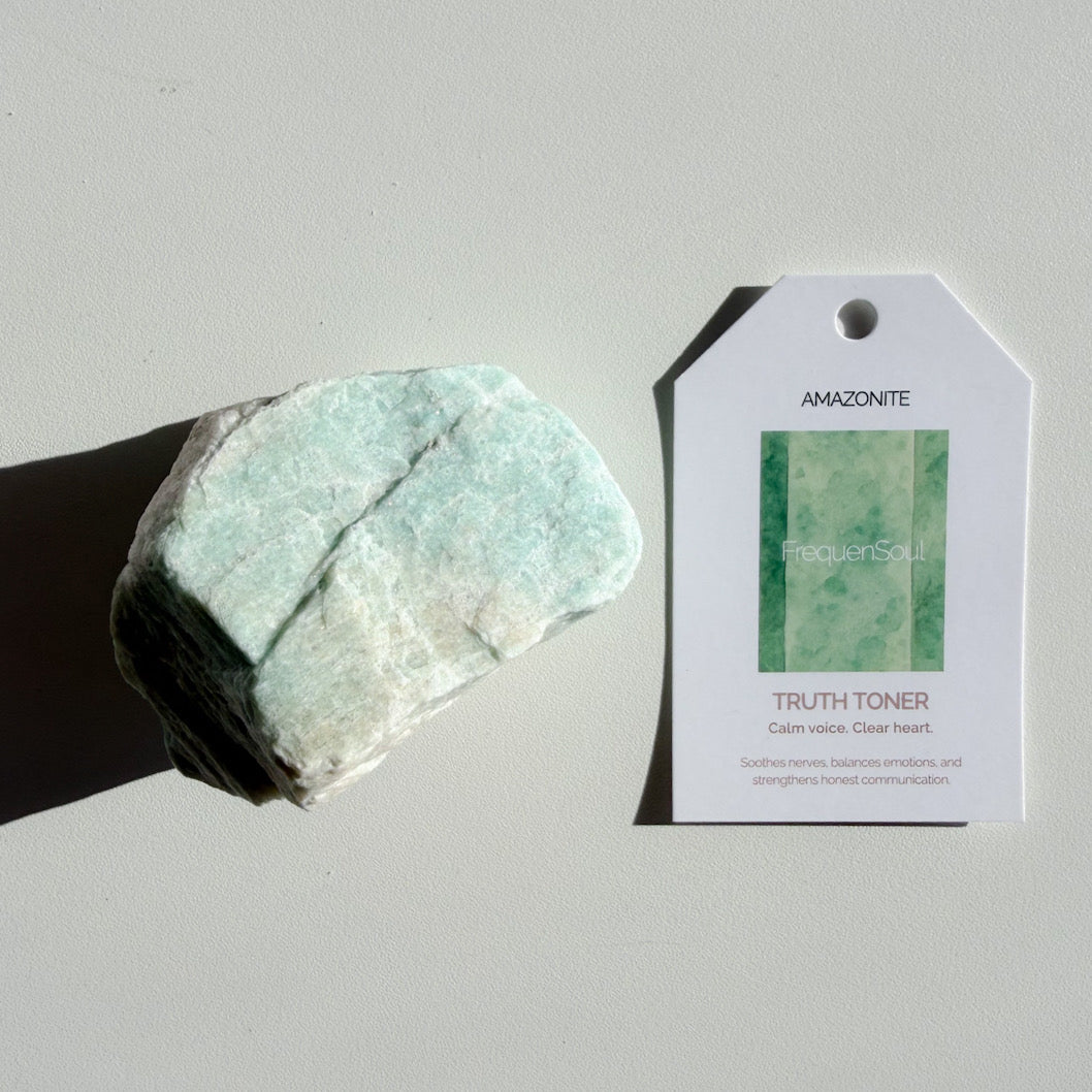 AMAZONITE | RAW 199g | TRUTH TONER