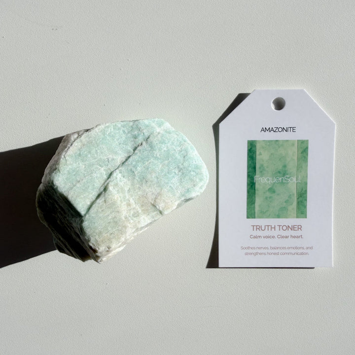 AMAZONITE | RAW 199g | TRUTH TONER