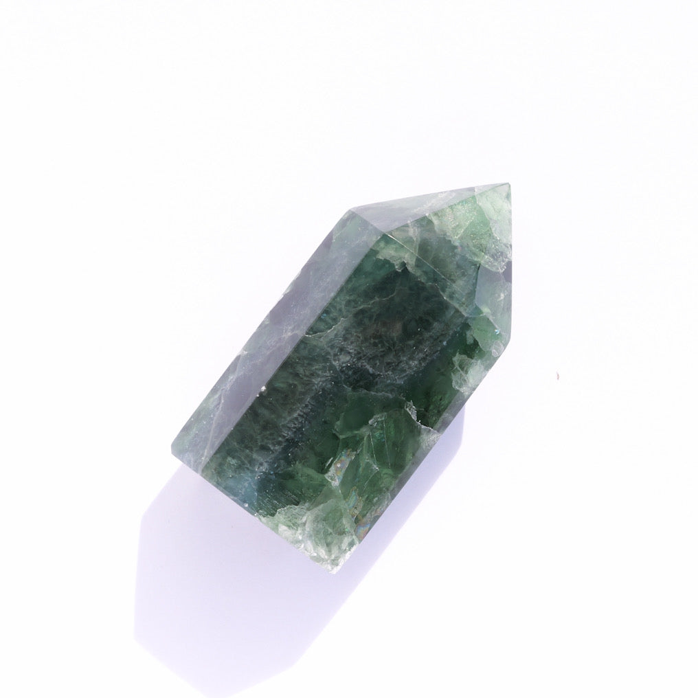 EARTH’S POINT Fluorite — Mind Cleanser → Clarity, Focus, Calm