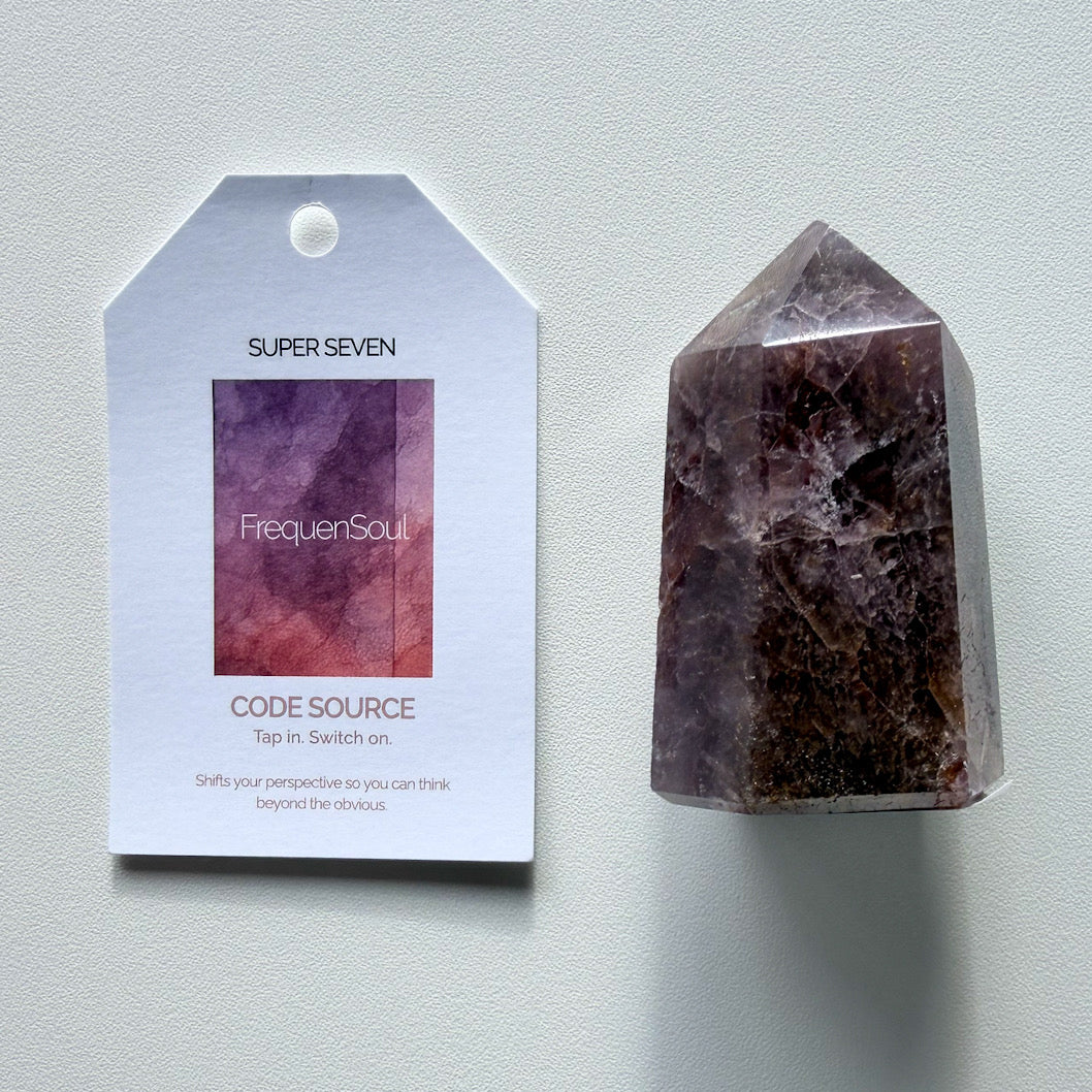 Super Seven | Polished Point | 107g  | Brazil