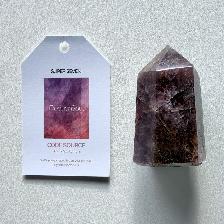 Super Seven | Polished Point | 107g  | Brazil