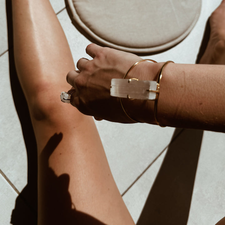 MINERAL CURRENT CLEARLINE Selenite Bracelet