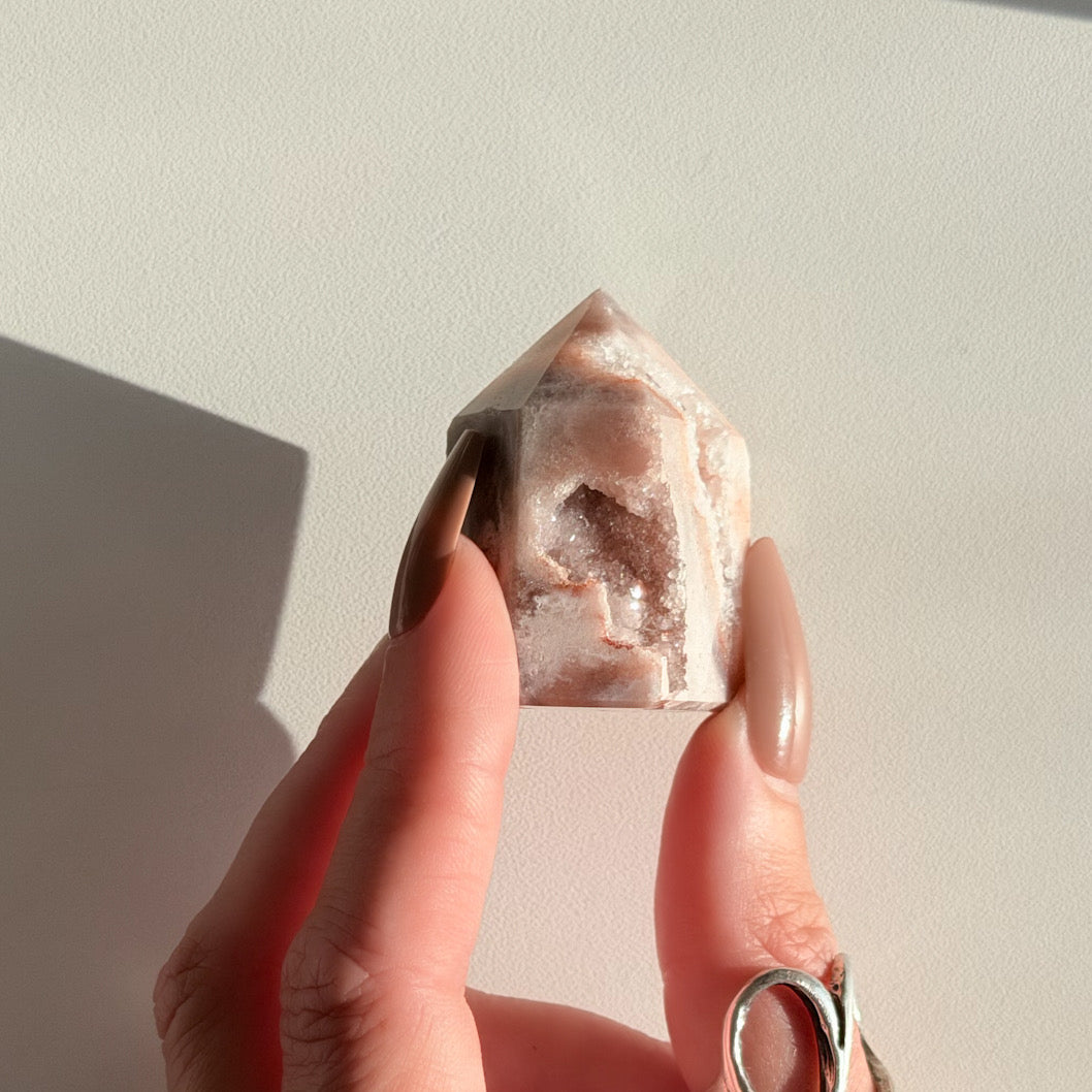 Pink Amethyst Freeform Point | Brazil | 48g