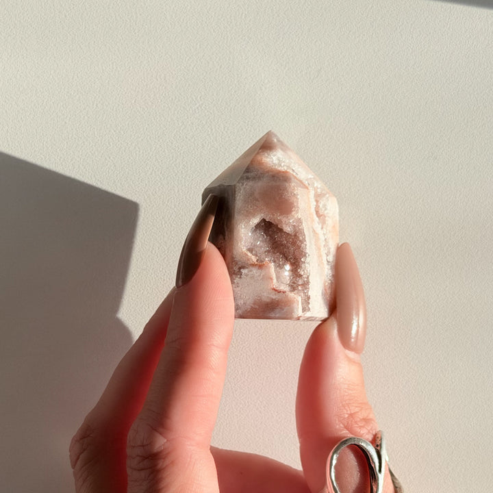 Pink Amethyst Freeform Point | Brazil | 48g