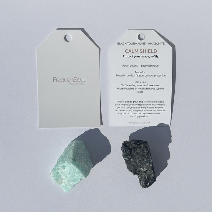 CALM Shield Pocket Frequency Crystal Set