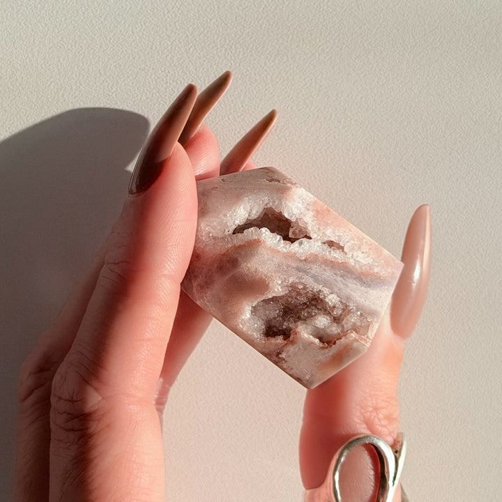 Pink Amethyst Freeform Point | Brazil | 48g
