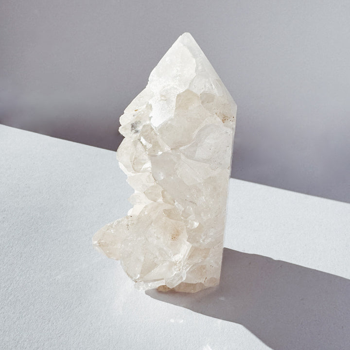 CLEAR QUARTZ CRYSTAL TOWER 0.26kg