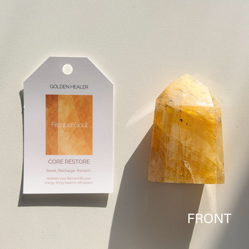 Golden Healer Point | 135g 7x5cm