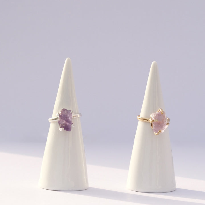 SIGNAL BAND SOUL STILL Amethyst Ring