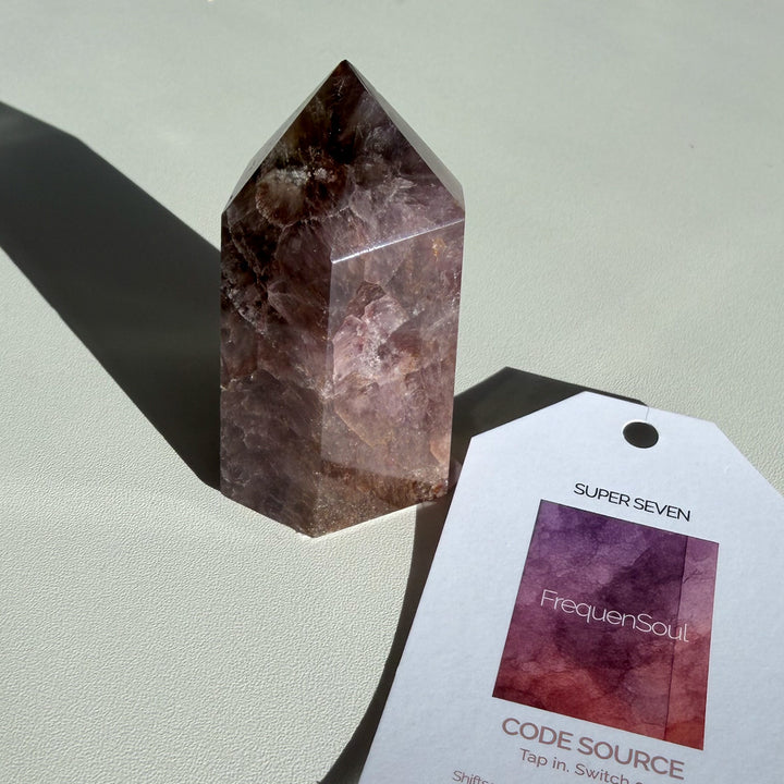 Super Seven | Polished Point | 107g  | Brazil