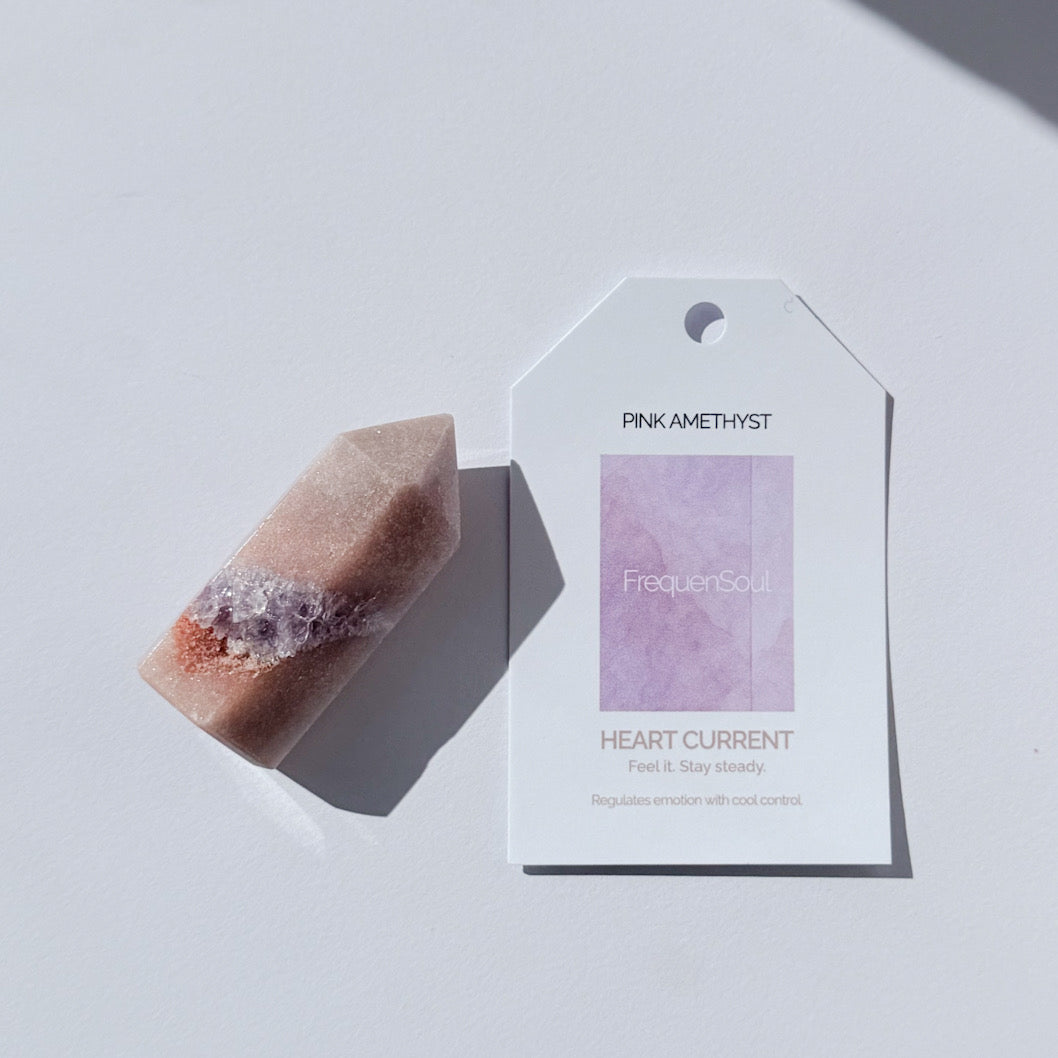 Pink Amethyst X Amethyst Druzy | 42g RARE