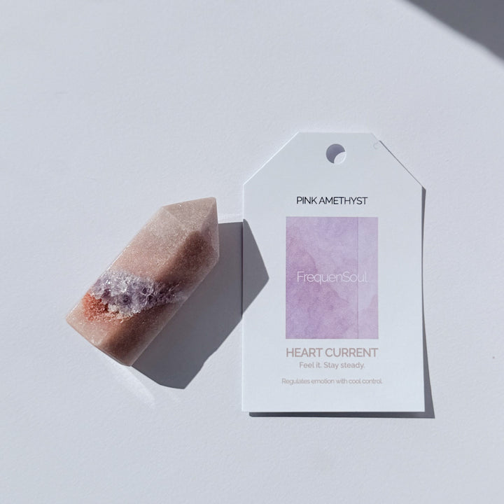 Pink Amethyst X Amethyst Druzy | 42g RARE