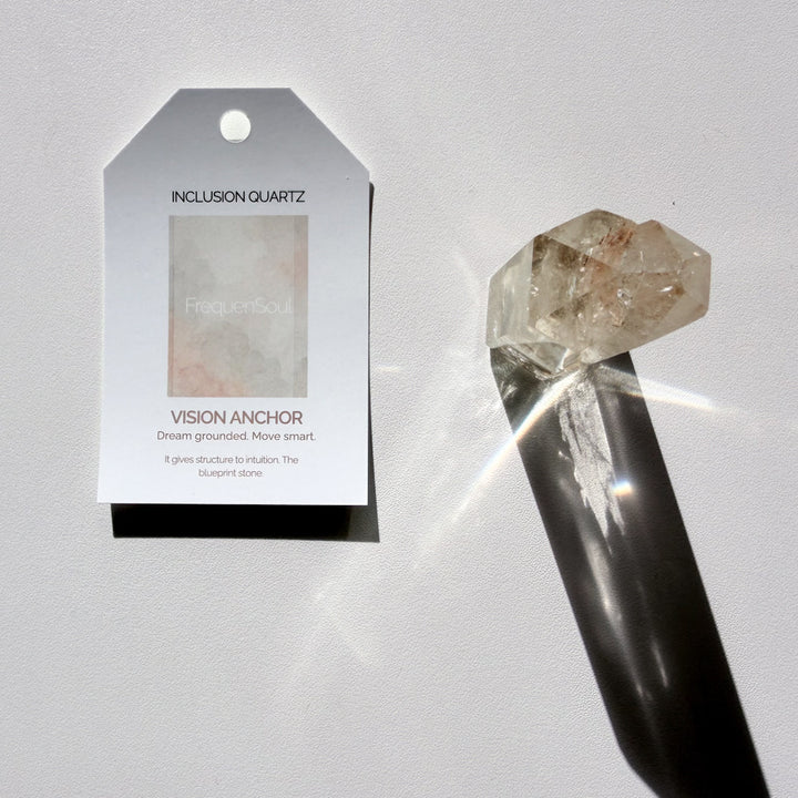 Inclusion Quartz 63g | 6x2.5cm