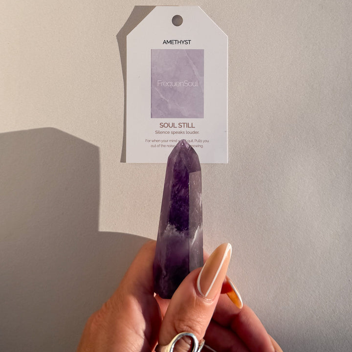 AMETHYST POINT - 56g | 7.5x2cm