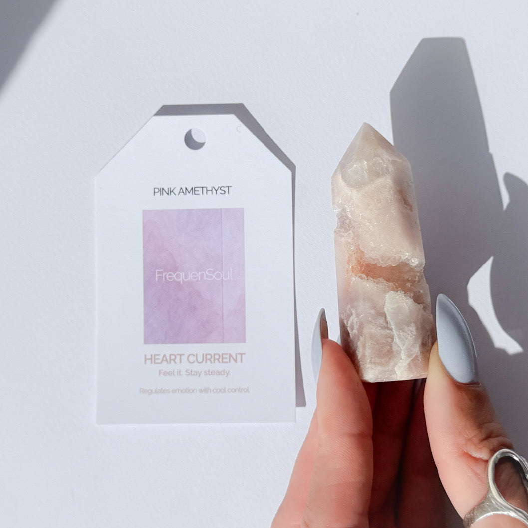 Pink Amethyst Point | 46g | 7x2cm