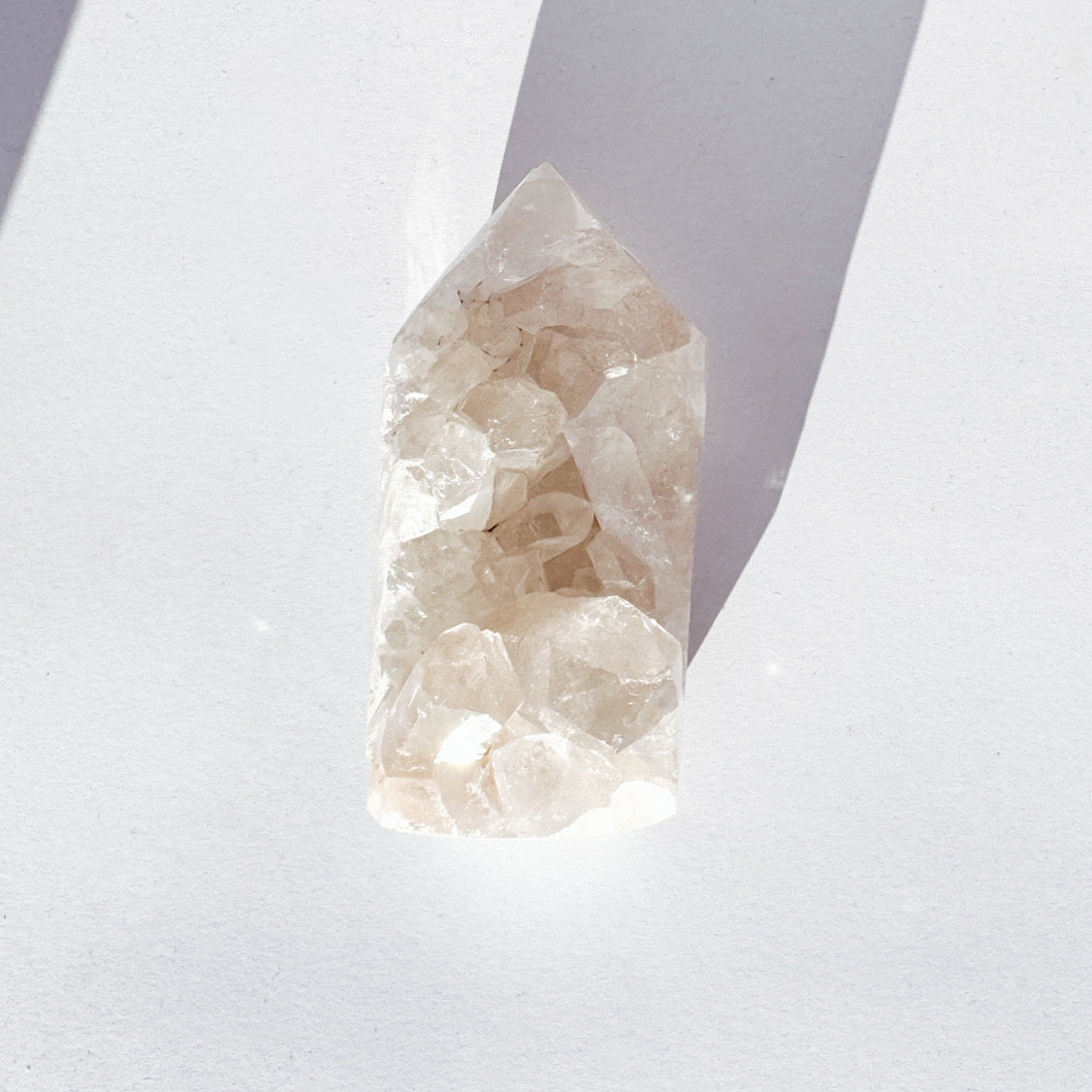 CLEAR QUARTZ CRYSTAL TOWER 0.26kg