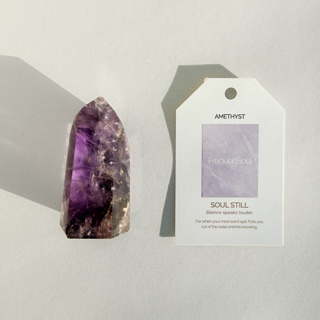AMETHYST POINT - 84g | 7x3cm