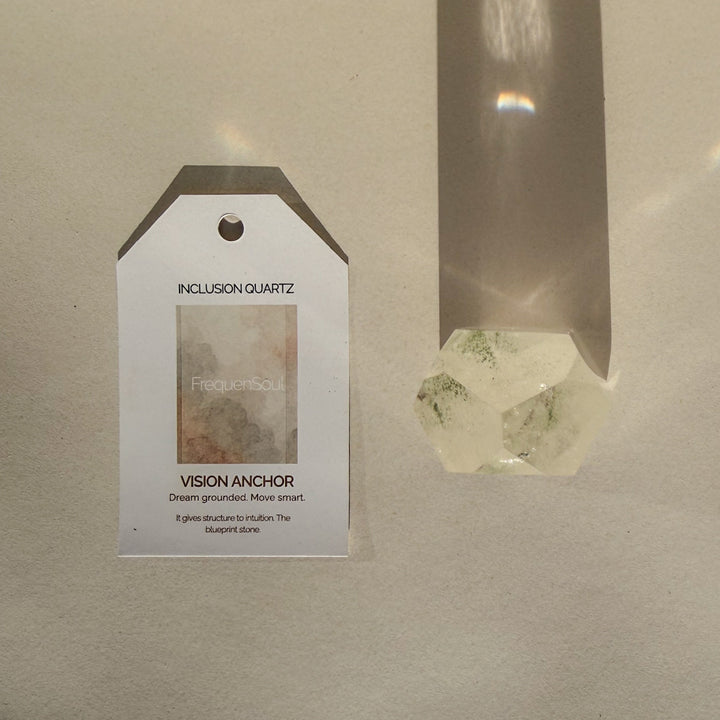 Inclusion Quartz 131g | 6.5x3.5cm