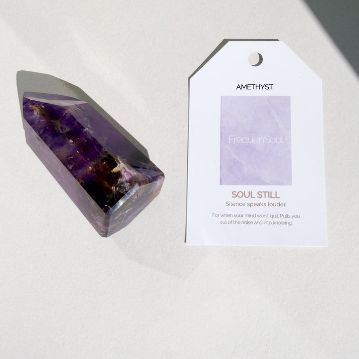 AMETHYST POINT - 84g | 7x3cm