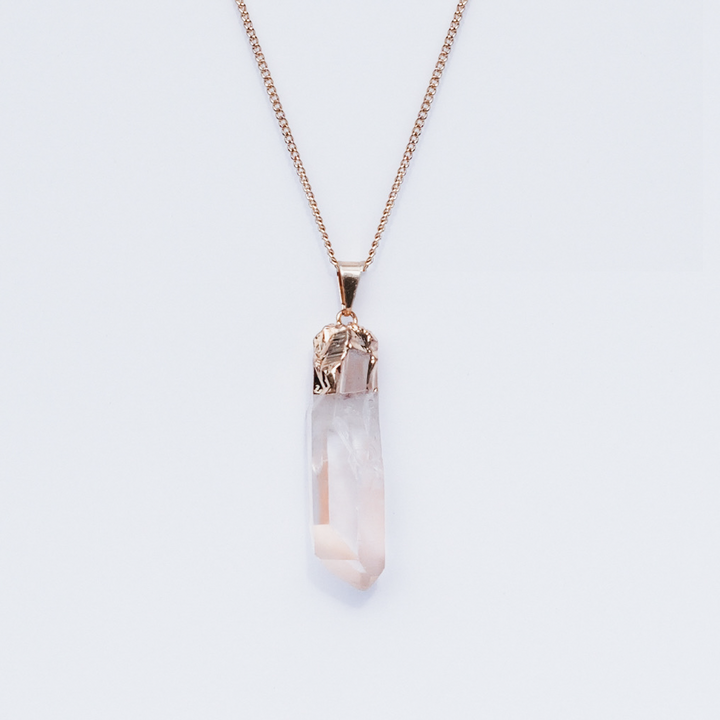 EARTH’S ELEMENT EASE POINT Lithium Pendant Necklace