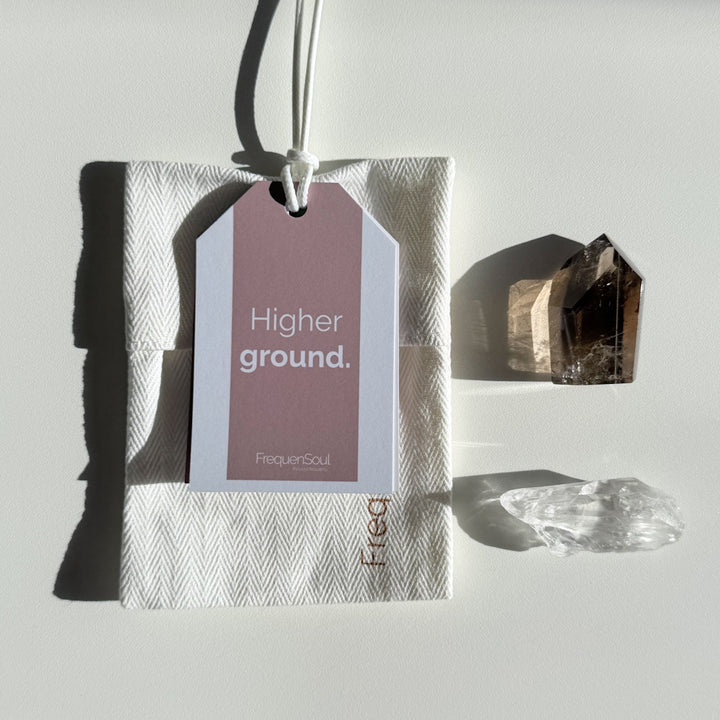 Higher Ground | Lemurian Quartz &amp; Smoky Quartz Crystal Set