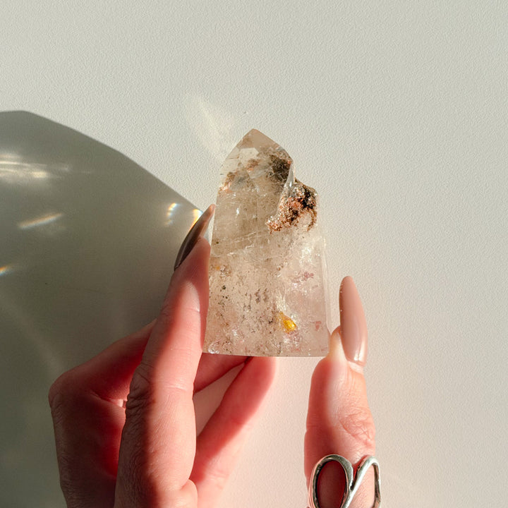 Inclusion Quartz 89g | 6.5x3.5cm