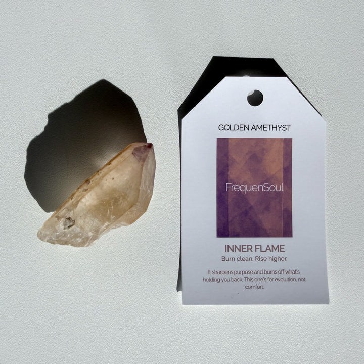 Golden Amethyst | 26g SEMI RAW