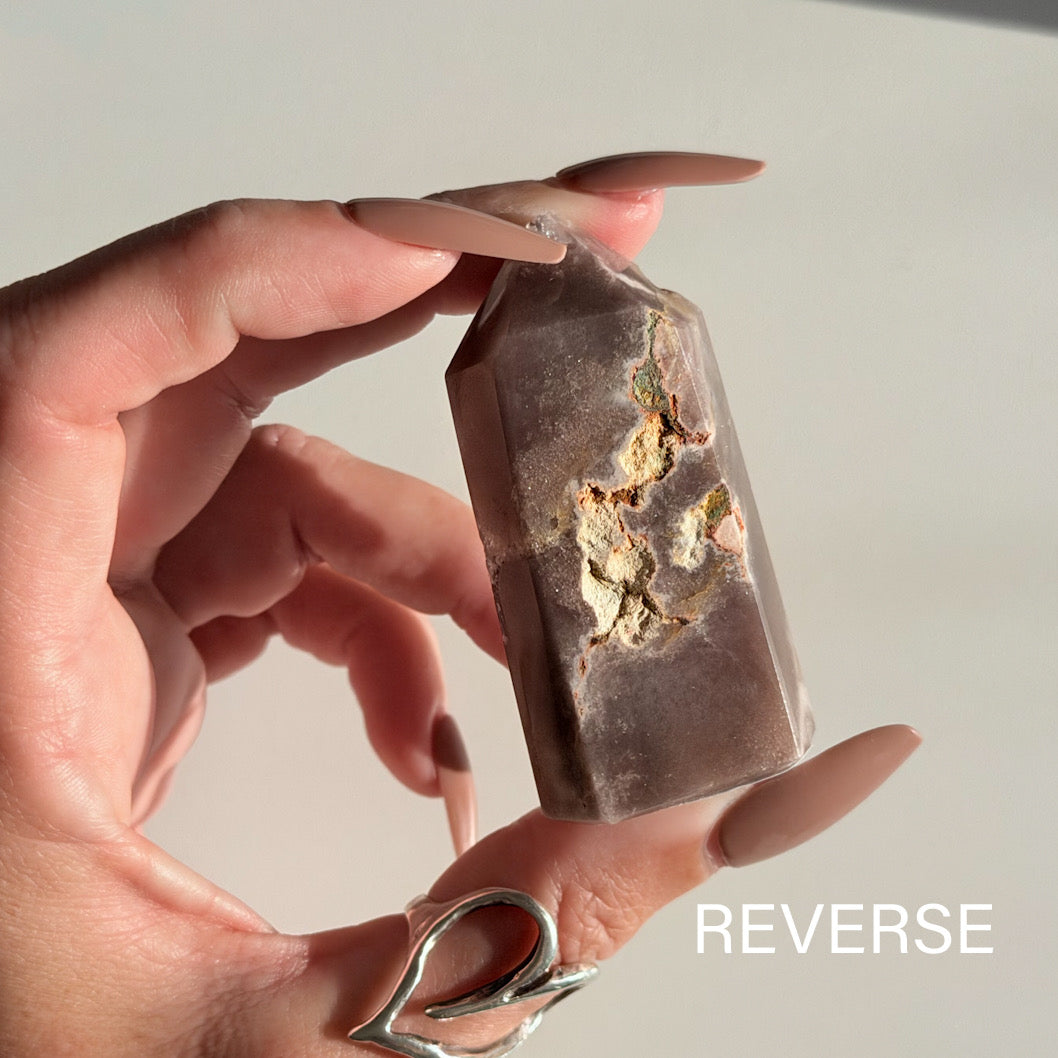 Pink Amethyst Druzy Point | 68g