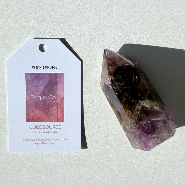 Super Seven | Polished Point | 104g  | Brazil