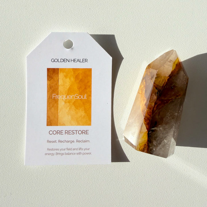 Golden Healer Quartz Point | 98g