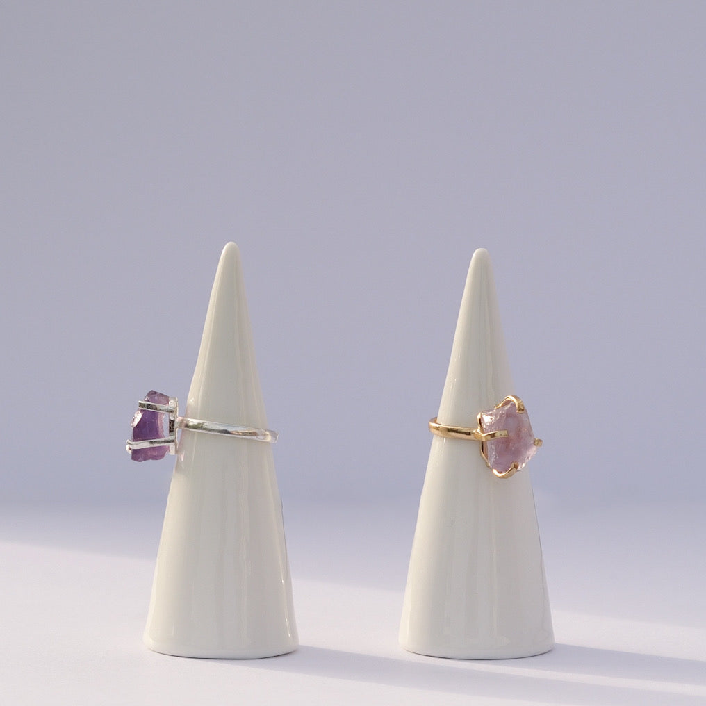 SIGNAL BAND SOUL STILL Amethyst Ring