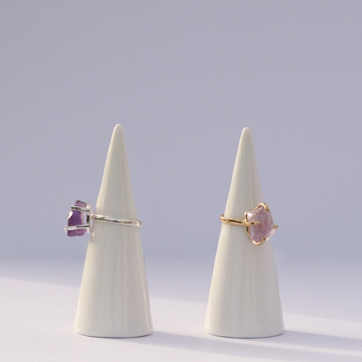 SIGNAL BAND SOUL STILL Amethyst Ring