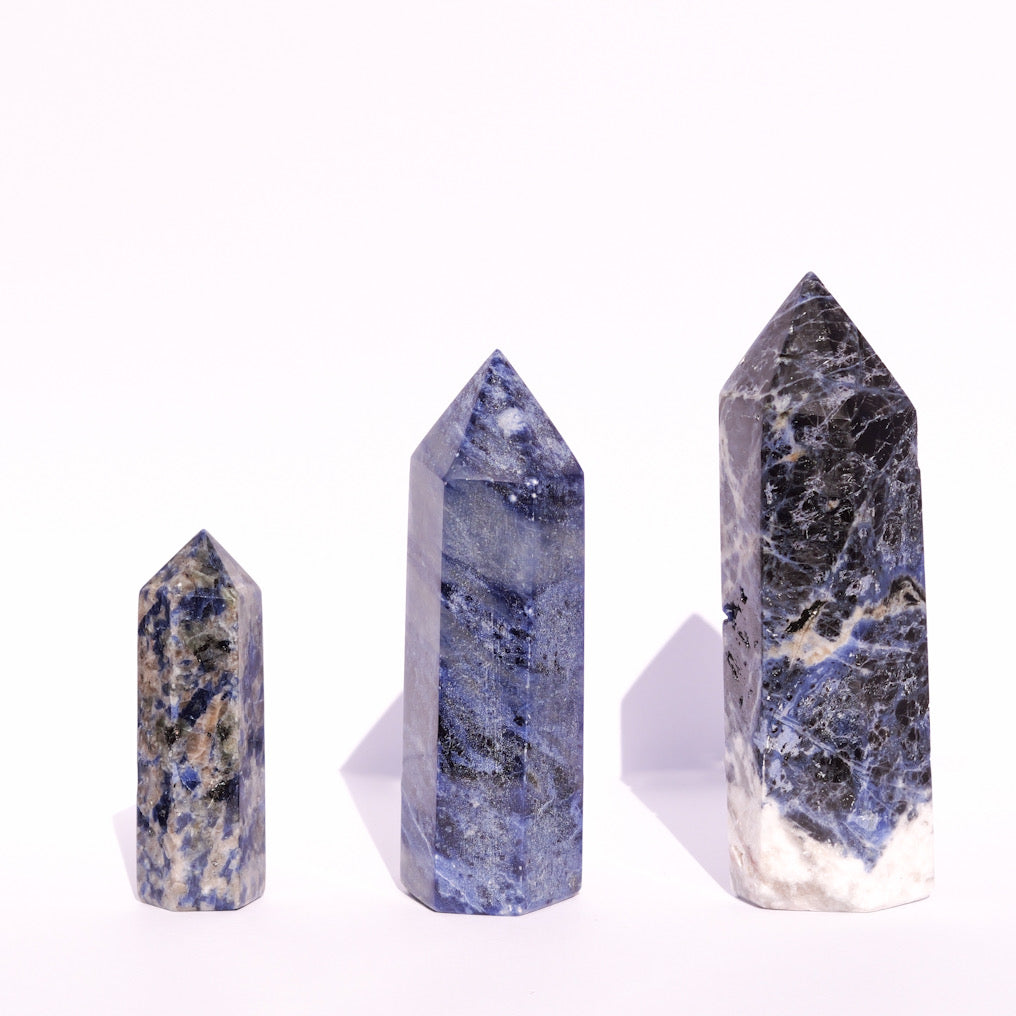 EARTH’S POINT Sodalite — Truth Seeker → Clarity, Communication, Confidence