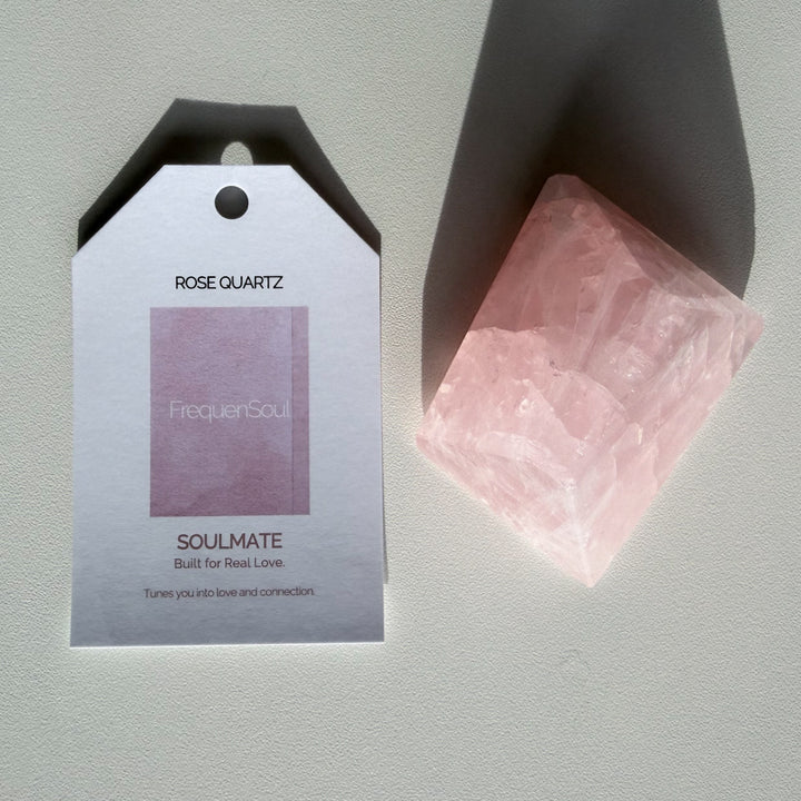 ROSE QUARTZ Freeform Prism – 136g | Brazil