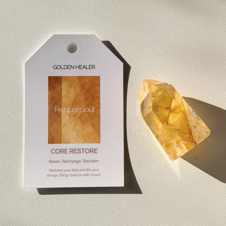 Golden Healer Freeform Point | 154g 7.5x4.5cm