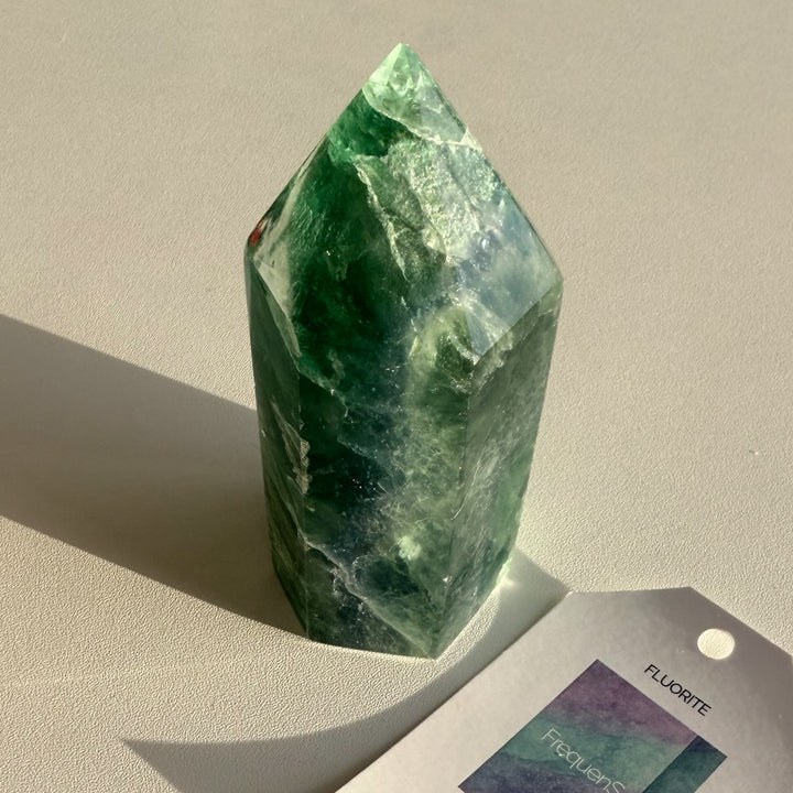GREEN FLUORITE TOWER | 399g