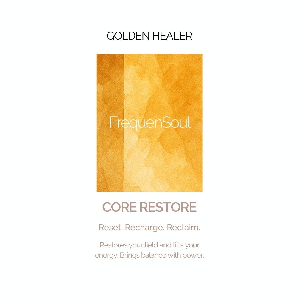 MINERAL LOOP CORE RESTORE Golden Healer Ring