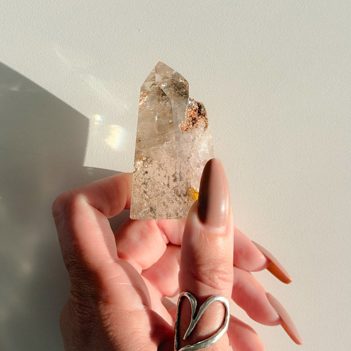 Inclusion Quartz 89g | 6.5x3.5cm