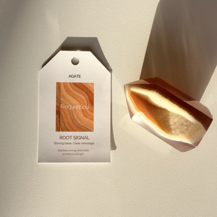 FrequenSoul Agate point – 96g | 6x4cm