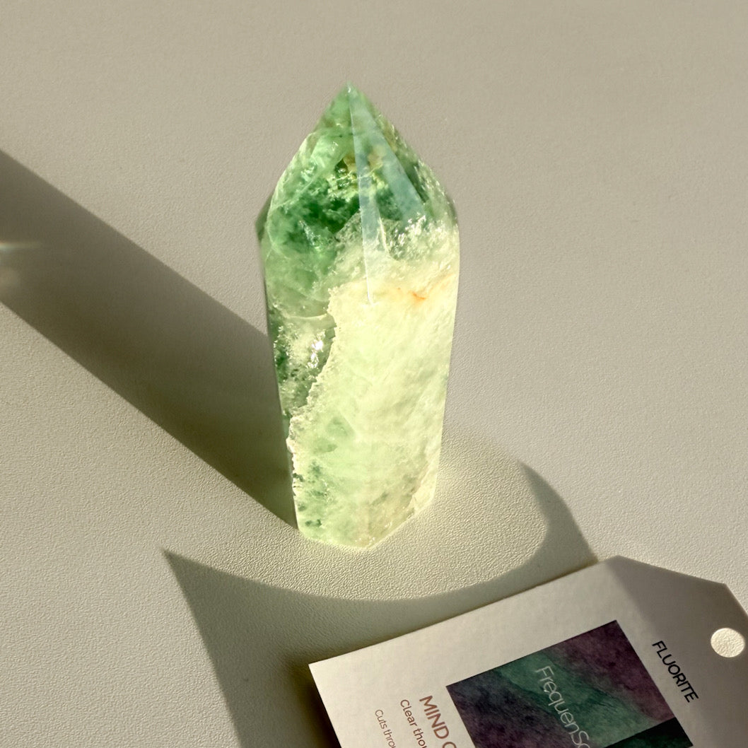 GREEN FLUORITE TOWER | 195g