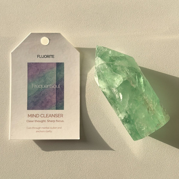 GREEN FLUORITE TOWER | 157g