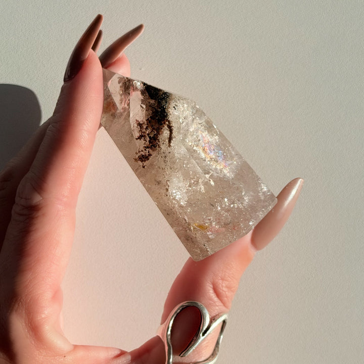 Inclusion Quartz 89g | 6.5x3.5cm