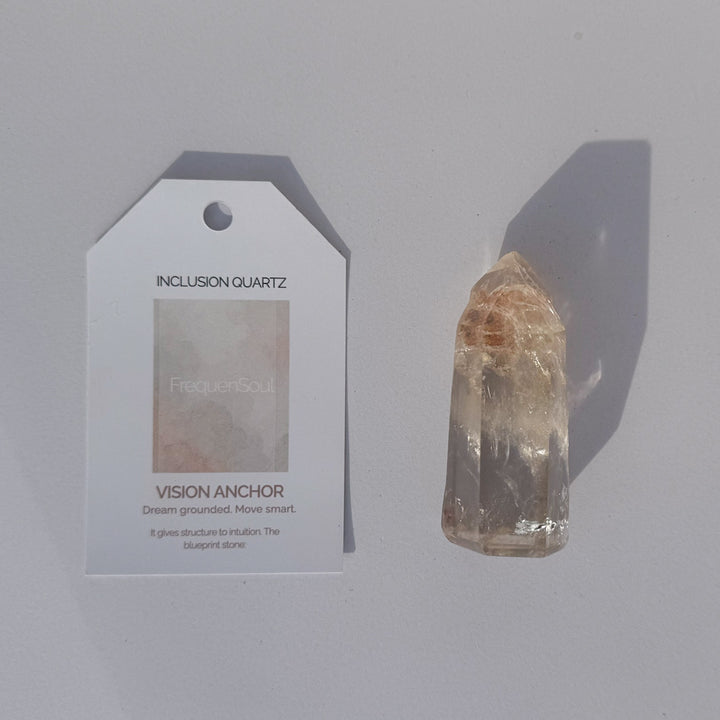 Inclusion Quartz 63g | 6x2.5cm
