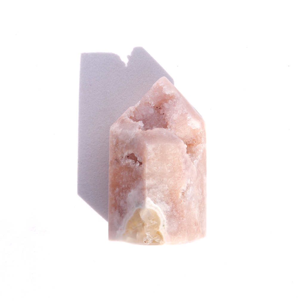 EARTH'S POINT Pink Amethyst — Quiet Force → Healing, Calm, Resilience