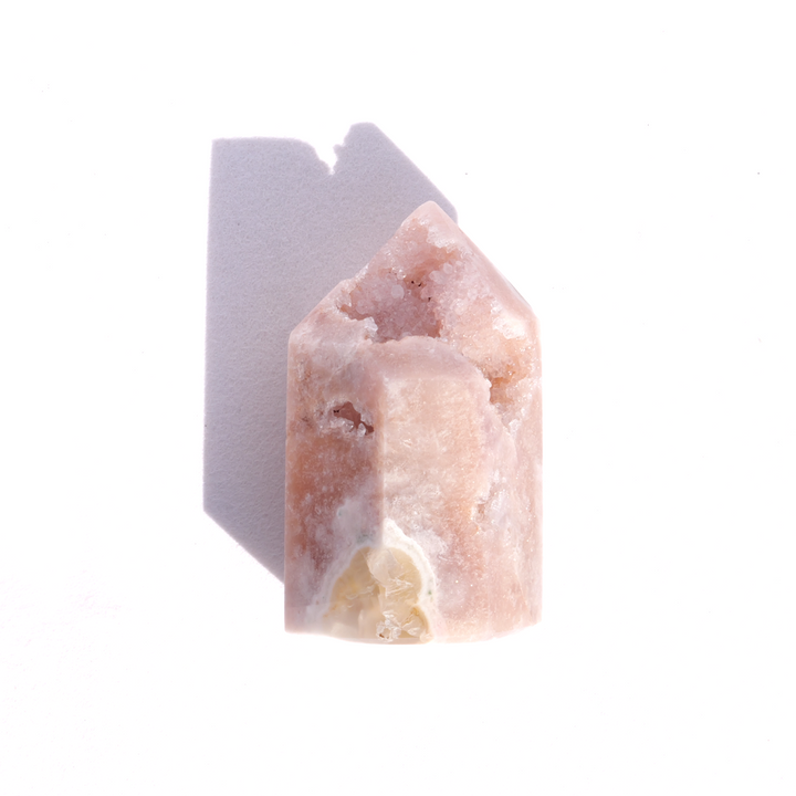 EARTH'S POINT Pink Amethyst — Quiet Force → Healing, Calm, Resilience