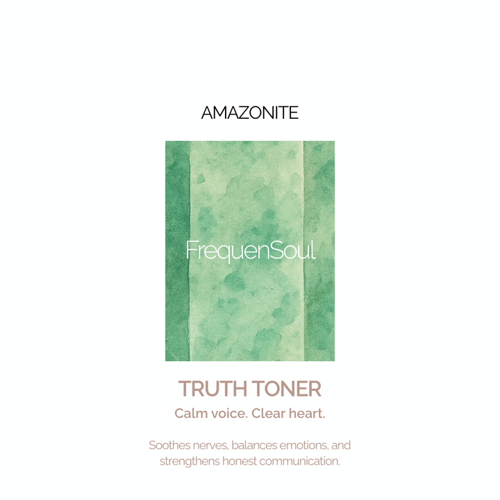 RAW SELECTS - Amazonite — Truth Toner → Calm, Healing, Communication